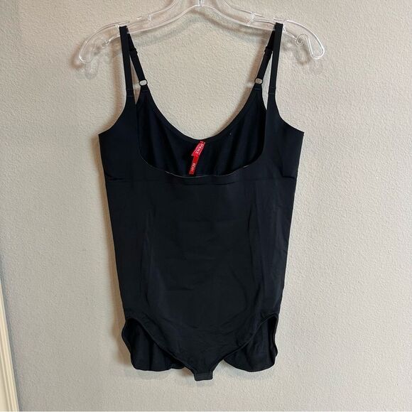 Spanx | 2X |black  open bust black slimmer top Size 2X XXL compression body suit - Picture 1 of 5